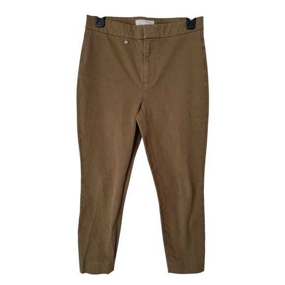 EVERLANE | Women’s Pants Army Green Skinny Ankle-Bit of Stretch | Size 4 - Picture 2 of 4